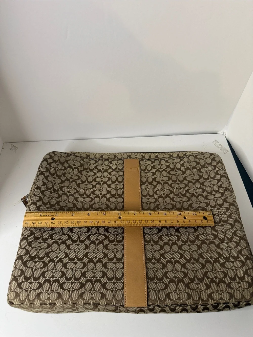 Coach monogram canvas